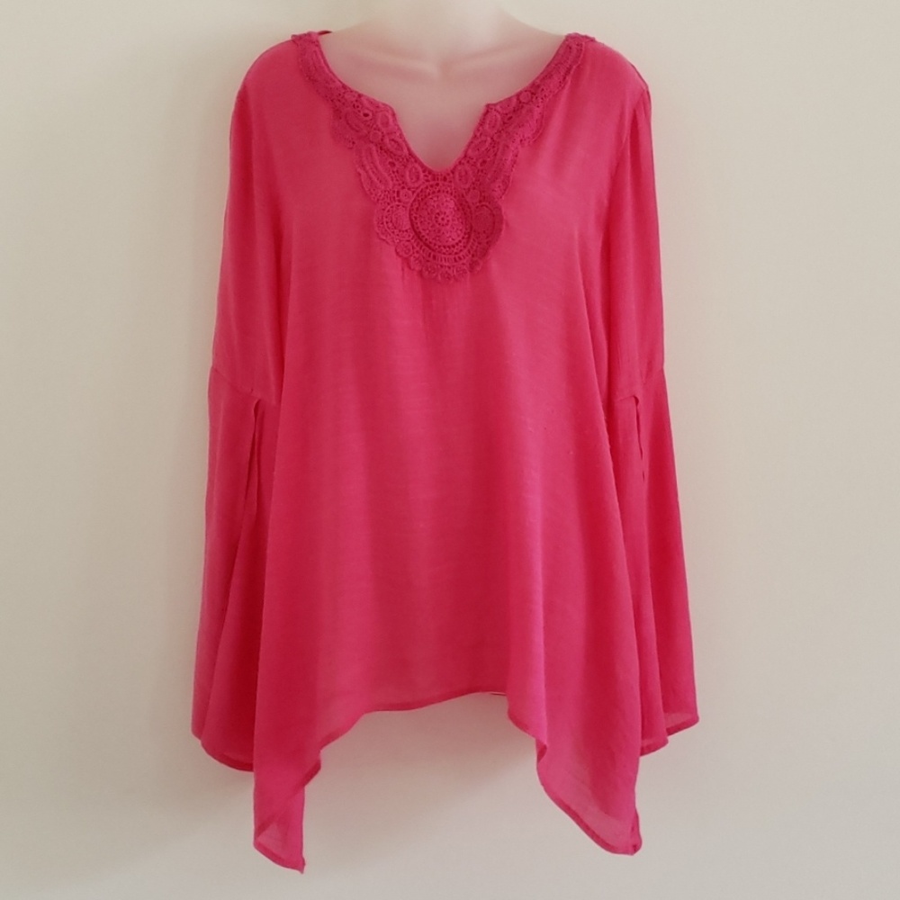 Women's Top, XXL, Hot Pink